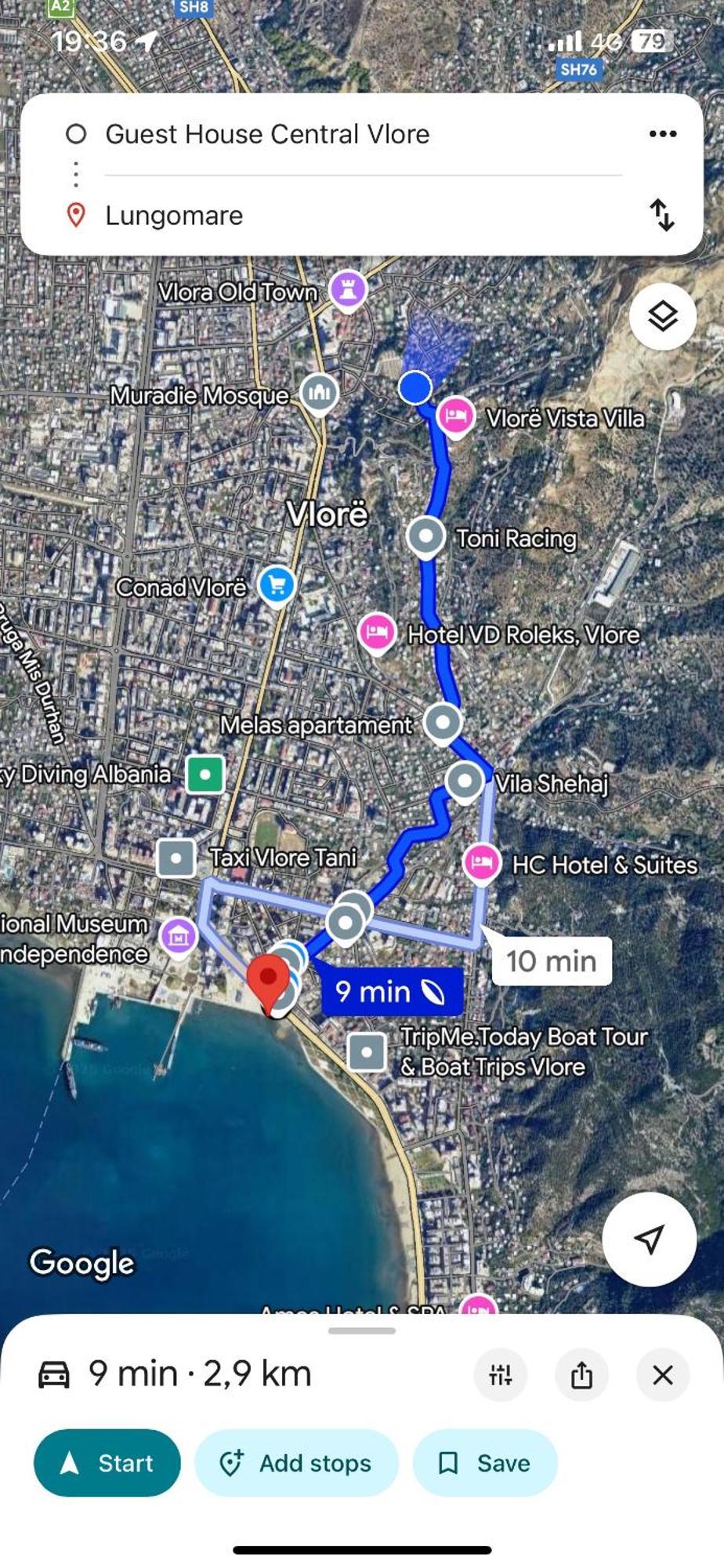 Apartament Center & Near Lungomare Wlora